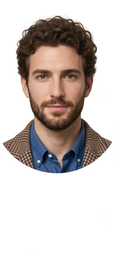 Professor Moretti · Front portrait