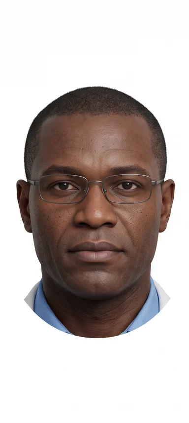 praticien hospitalier · Front portrait