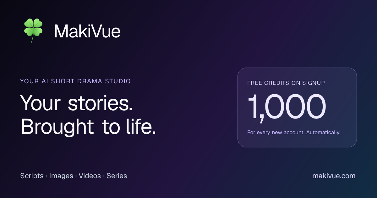 AI Storyboard Generator — Script to Shots | MakiVue